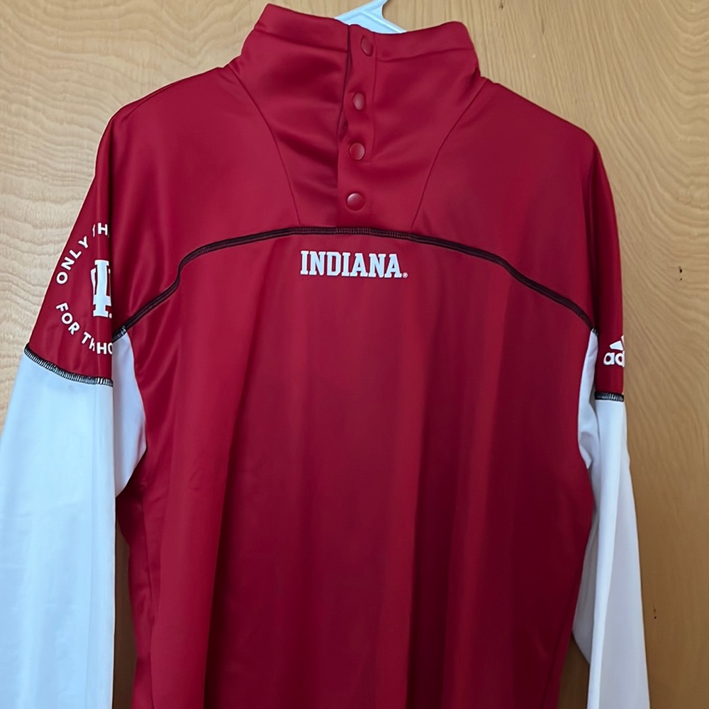 Indiana Univ issued athletic gear. Mens M Adidas collab. Show your IU spirit!!